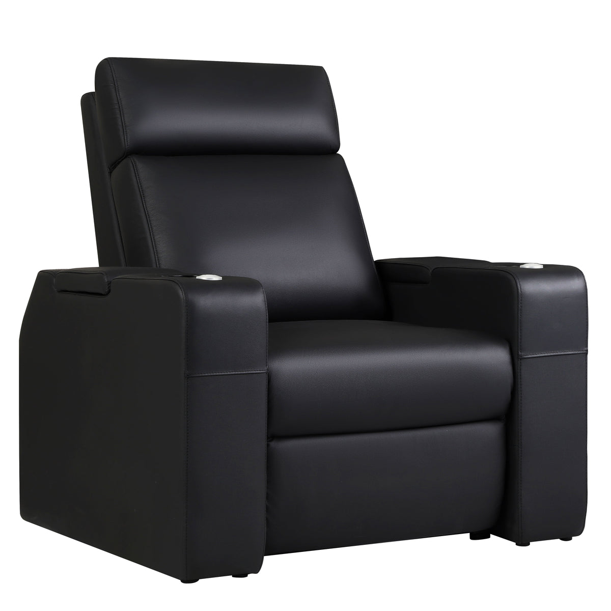 Zinea Imperial Kinosessel – 1-Sitzer in Schwarz
