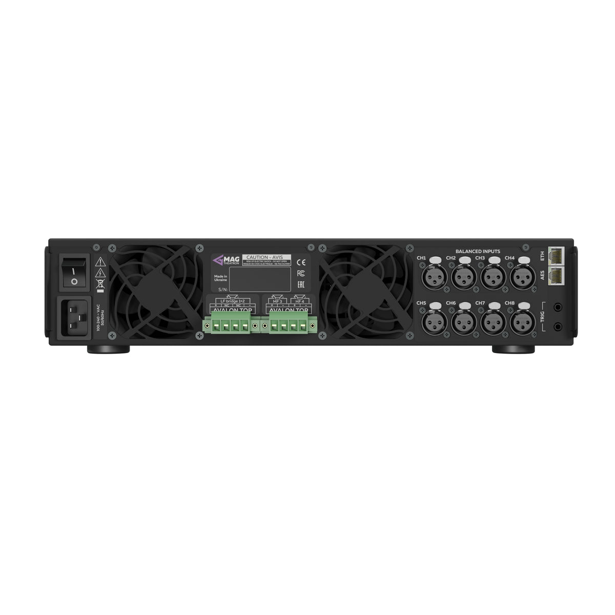 MAG Theatron Avalon Lautsprecher Endstufe