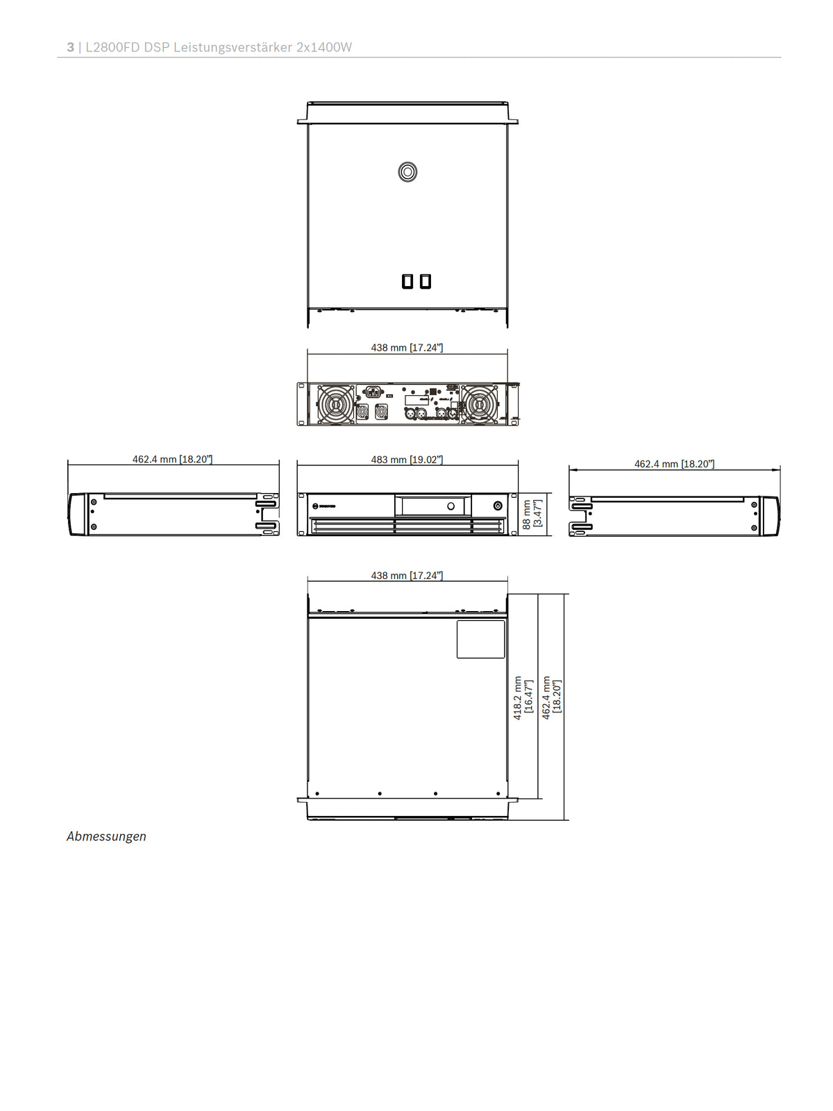 Dynacord L2800FD DSP