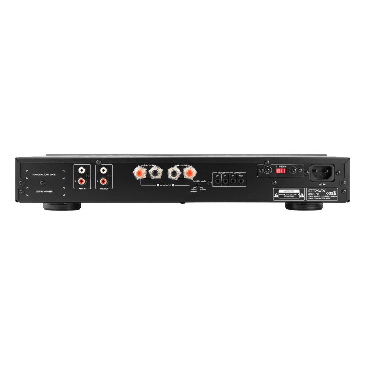 IOTAVX PA3 – Stereo-Endstufe