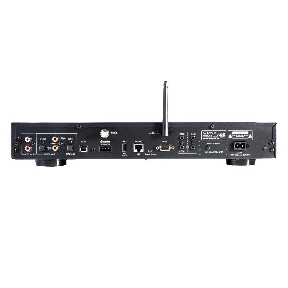 IOTAVX NP3 Rückansicht
