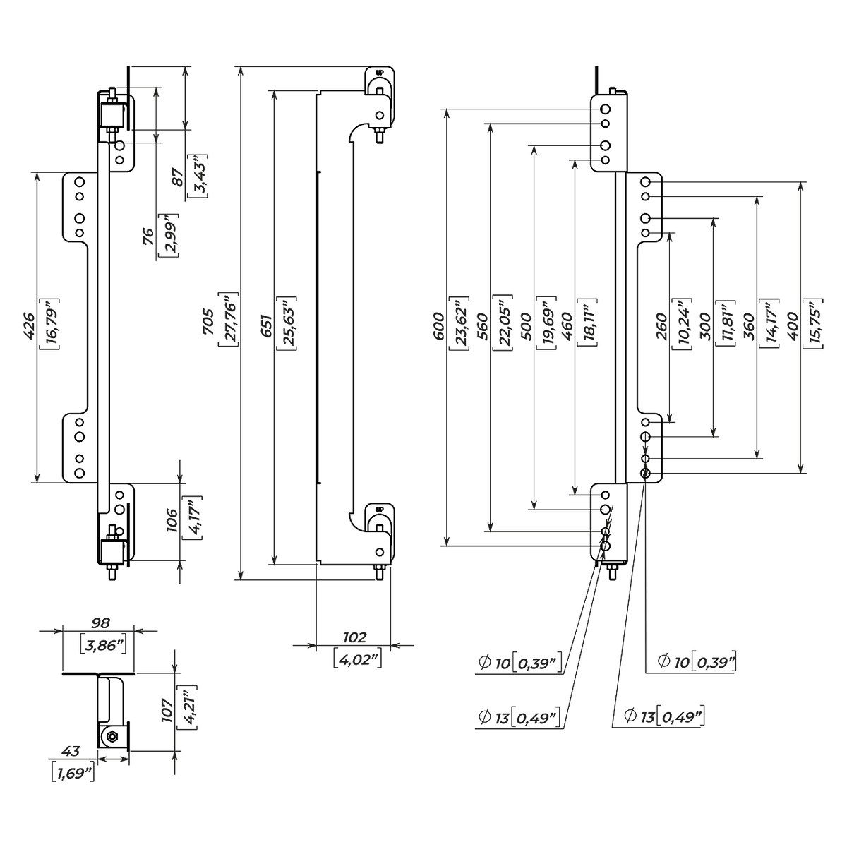 MAG Theatron Performance Halterung WMT-12D