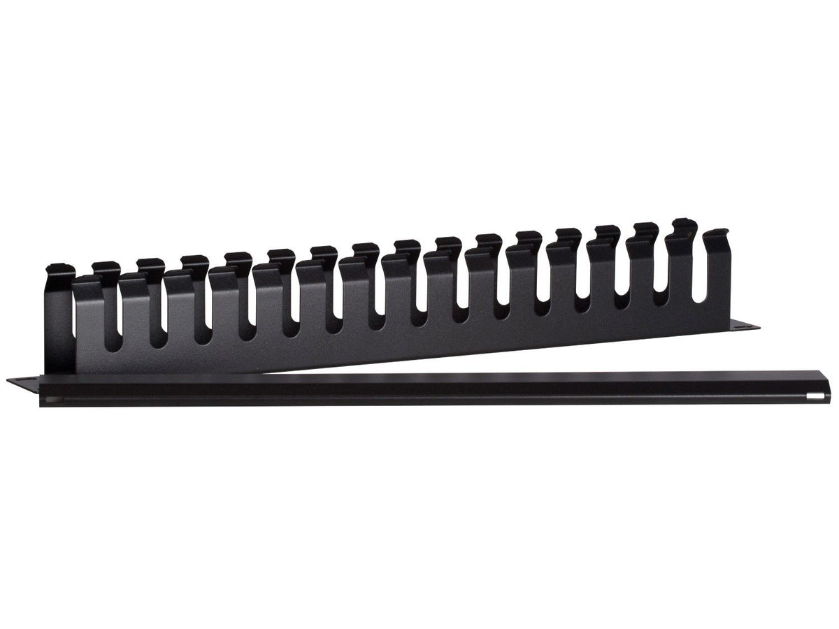 Kabelführungsleiste, verdeckt, 19" - 1 HE