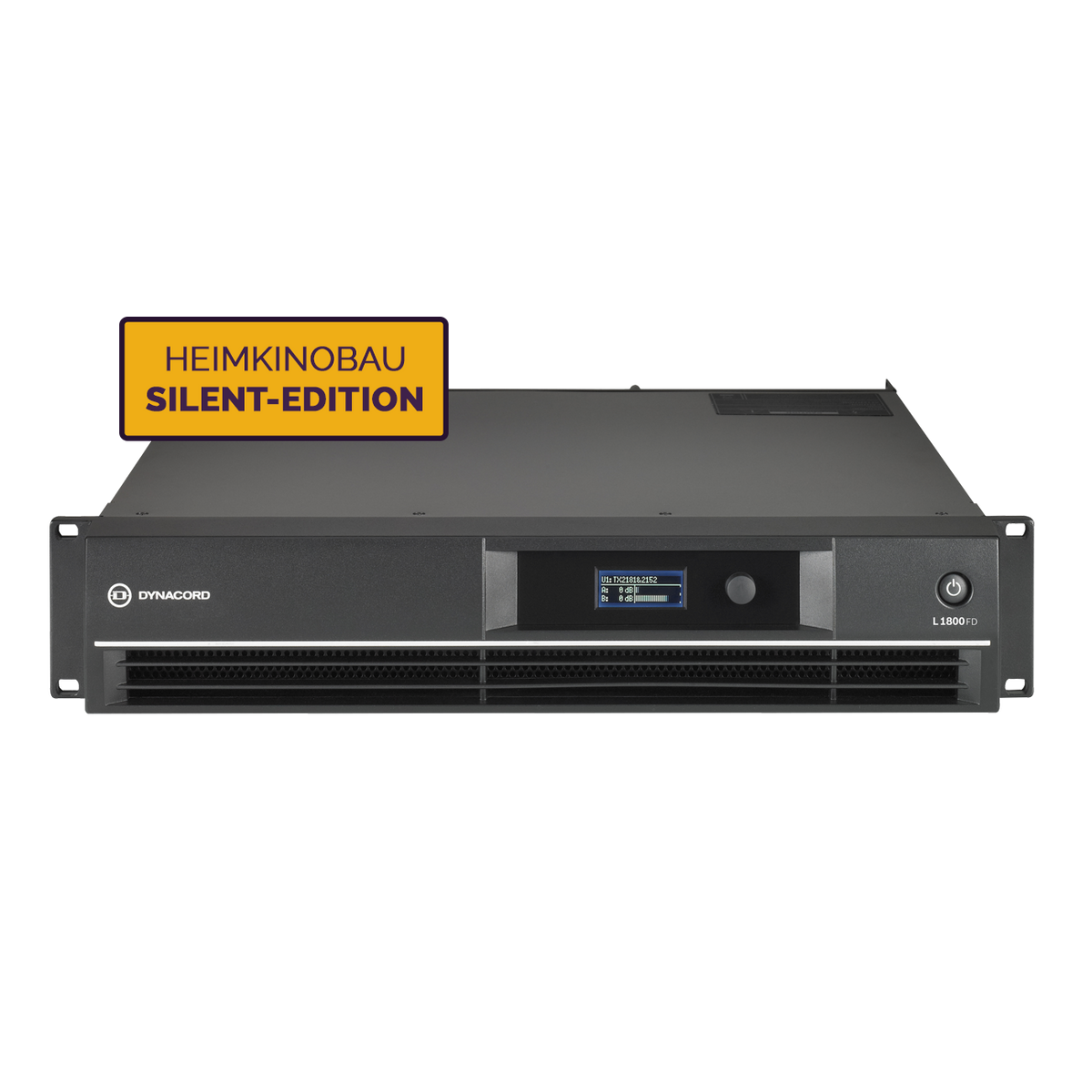 Dynacord L1800FD DSP – Heimkinobau Silent Edition