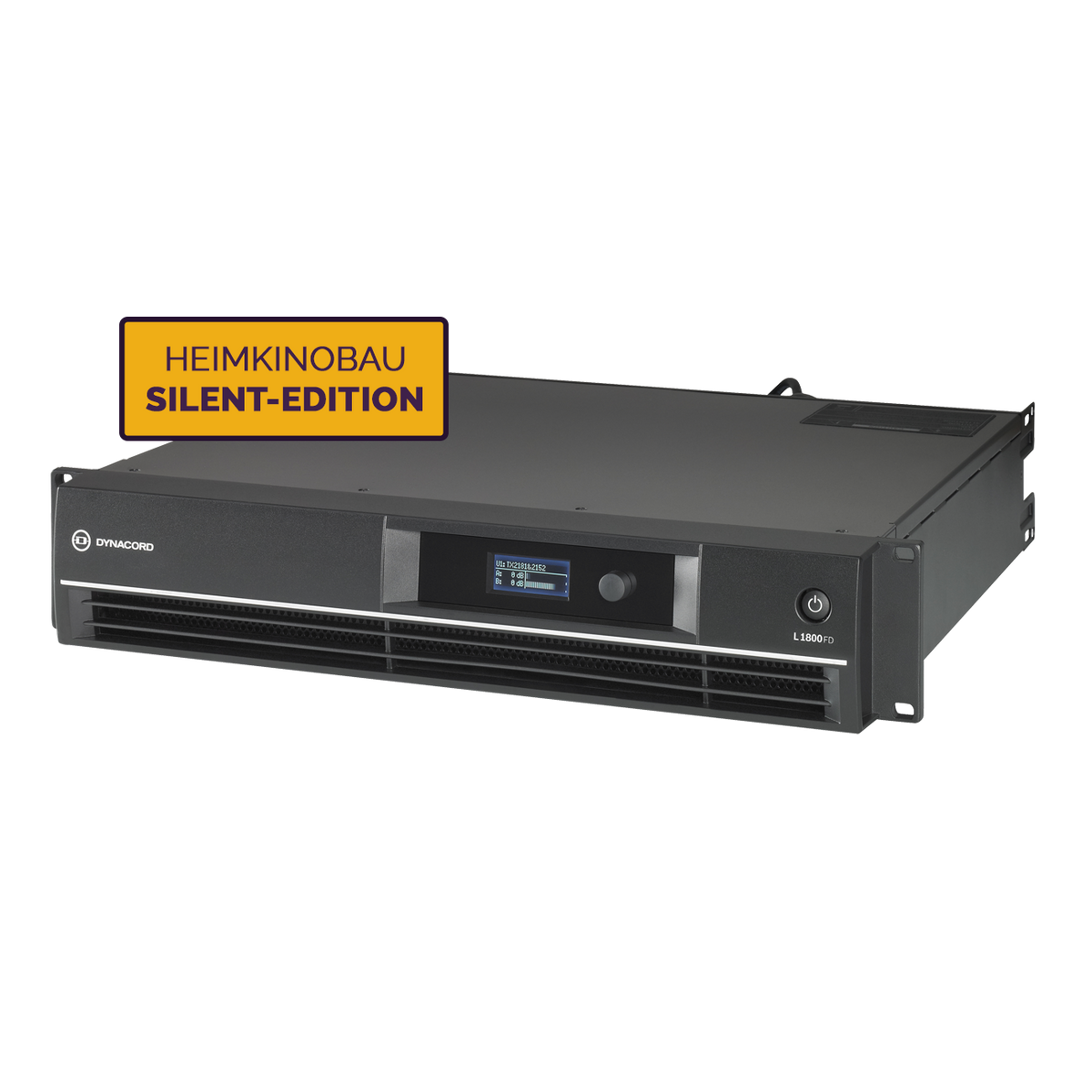 Dynacord L1800FD DSP – Heimkinobau Silent Edition