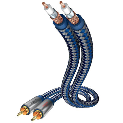 in-akustik Premium Audiokabel Stereo Cinch