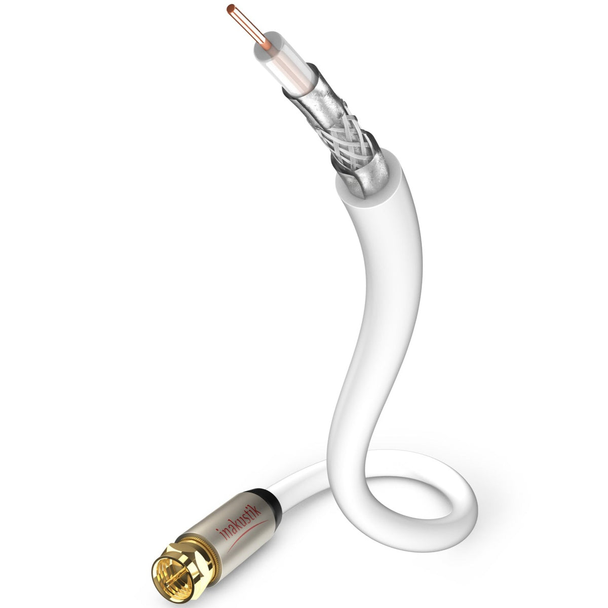 in-akustik Premium HDTV Antennenkabel 100db