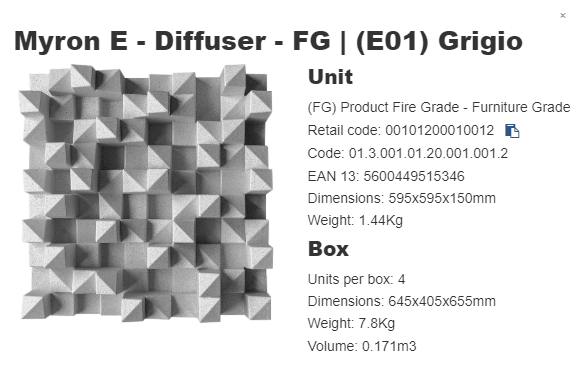 Artnovion Myron E Diffuser (4 Stk.)