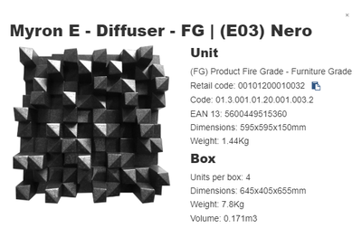 Artnovion Myron E Diffuser (4 Stk.)