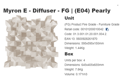 Artnovion Myron E Diffuser (4 Stk.)