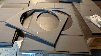 Dayton Audio 21" HTS545HE-4 Kraken mit Gehäuse