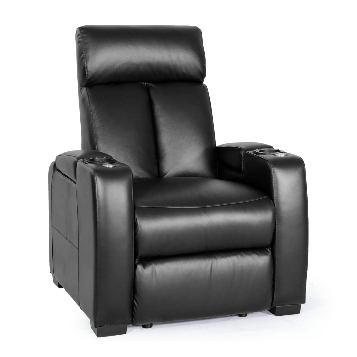 Zinea Action Kinosessel – 1-Sitzer in Schwarz