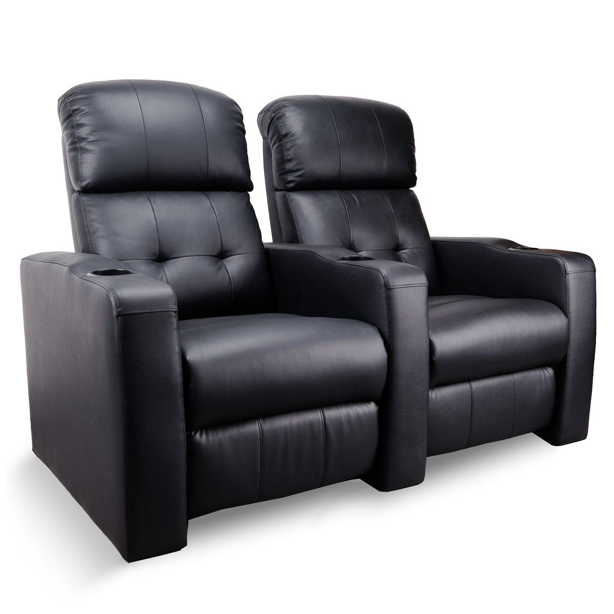 Zinea Baseline One Kinosessel – 2-Sitzer in Schwarz