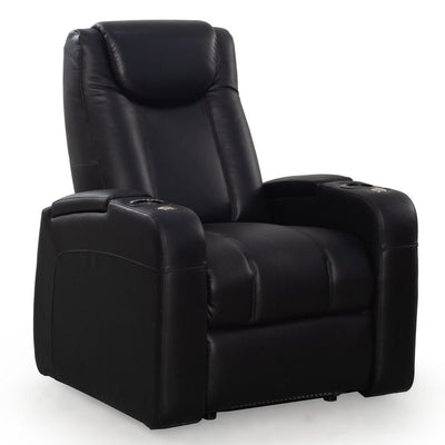 Zinea Emperor Plain Kinosessel – 1-Sitzer in Schwarz