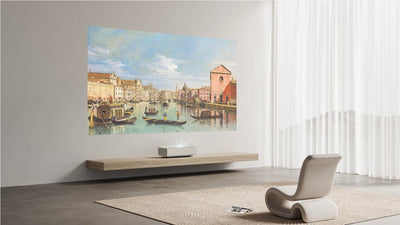 XGIMI AURA 2 GTV Laser TV im Wohnraum