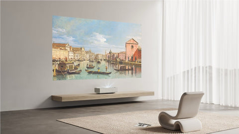 XGIMI AURA 2 GTV Laser TV im Wohnraum