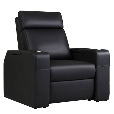 Zinea Imperial Kinosessel – 1-Sitzer in Schwarz