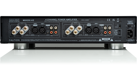 Musical Fidelity M6x 250.4/2 Endstufe Rückansicht