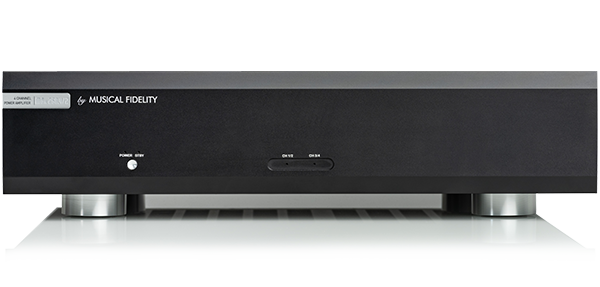 Musical Fidelity M6x 250.4/2 Endstufe Schwarz Frontansicht