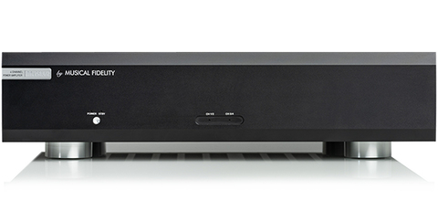 Musical Fidelity M6x 250.4/2 Endstufe Schwarz Frontansicht