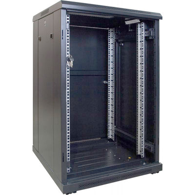 Serverschrank mit Glastür – 600 x 800 mm (BxT)