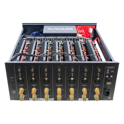 IOTAVX AVXP1 Endstufe Rückansicht offen