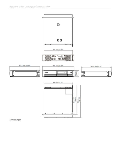 Dynacord L2800FD DSP