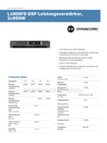 Dynacord L1800FD DSP | Heimkinobau Silent Edition - Lieferzeit mit Umbau ca. 10 Werktage plus Versandweg