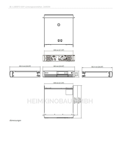 Dynacord L1800FD DSP
