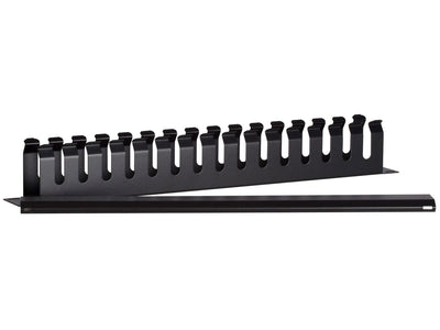 Kabelführungsleiste, verdeckt, 19" - 1 HE