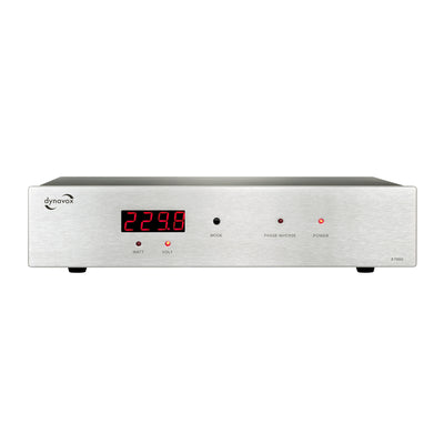 Dynavox HiFi-Netzfilter X7000 in der Farbe Silber - Vorderseite
