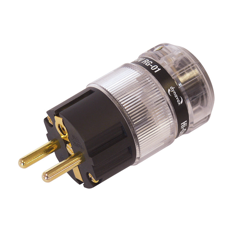Dynavox Highend-Hifi Schuko-Stecker, Kontakte vergoldet