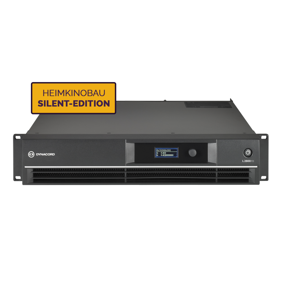 Dynacord L2800FD DSP – Heimkinobau Silent Edition